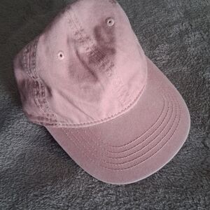 women's adult cotton Pink Baseball Cap OS strapback